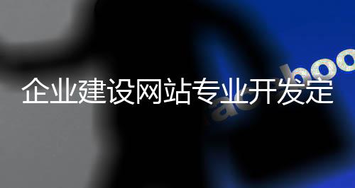 企业建设网站专业开发定制（企业建设网站专业开发定制怎么做）